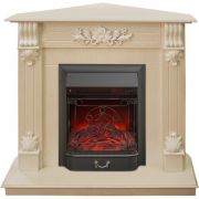 Каминокомплект RealFlame Ottawa Corner WT с Majestic Lux S Каминокомплект RealFlame Ottawa Corner WT с Majestic Lux S