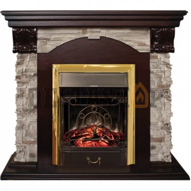 Каминокомплект RealFlame Dublin Rock STD/EUG AO Majestic Lux BR S