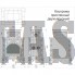 Каминная облицовка КимрПечь Кострома декоративная пристенная двухъярусная Белый